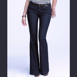 Ann Taylor Modern Fit Denim Flare Jeans, Size 4, Classic Fit